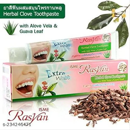 Shine Herbal Clove Toothpaste with Aloe Vera & Guava Leaf Toothpaste (100 g)
