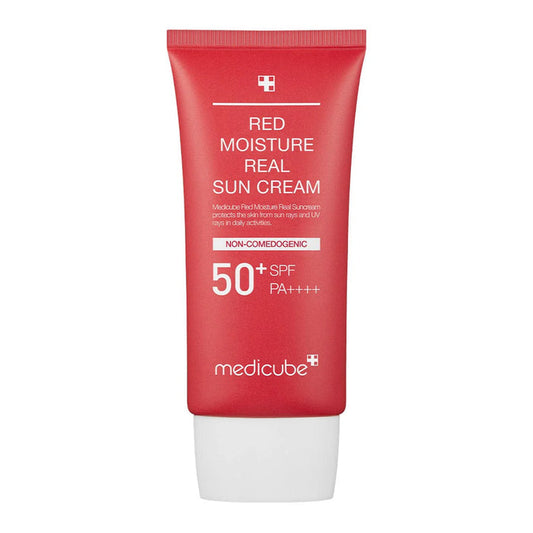 Medicube Red Moisture Real Sun Cream.